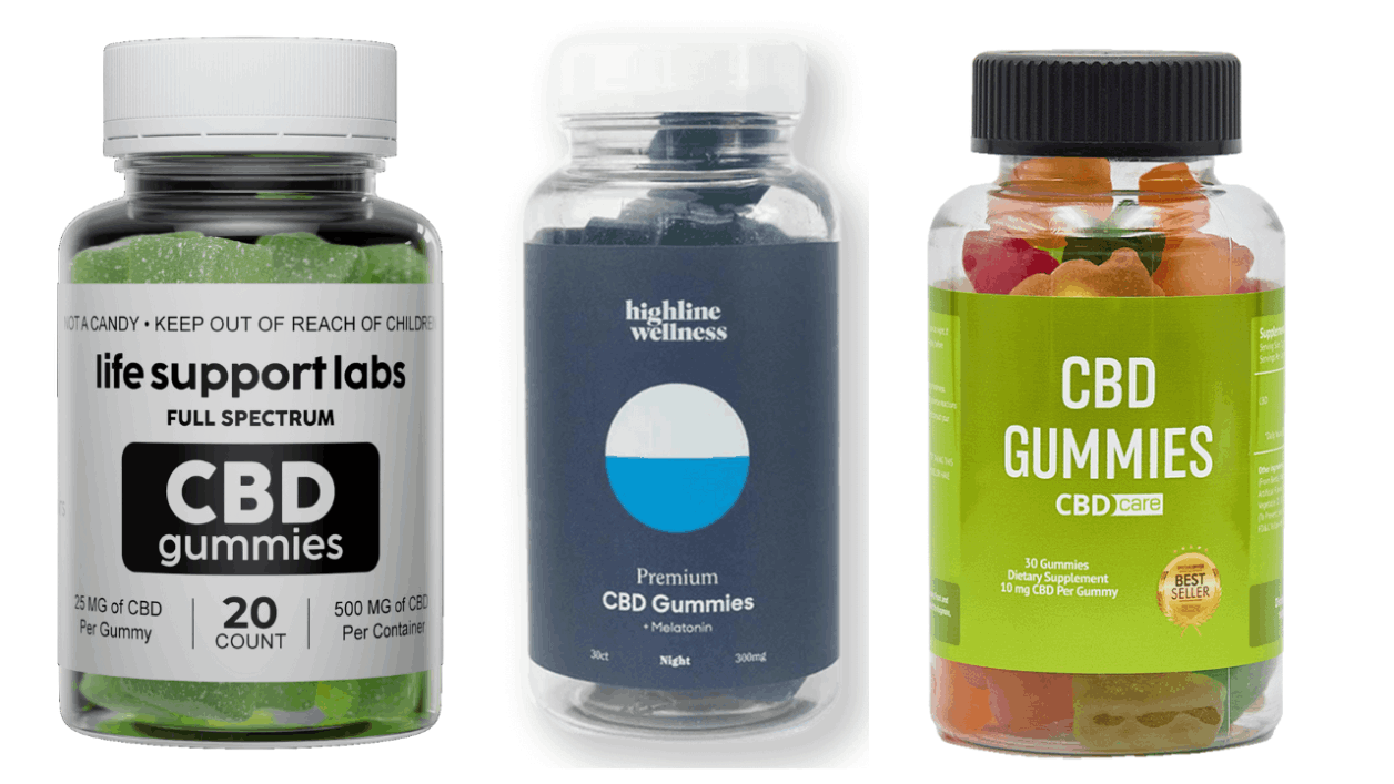 Life Support Labs CBD Gummies-6-bottle