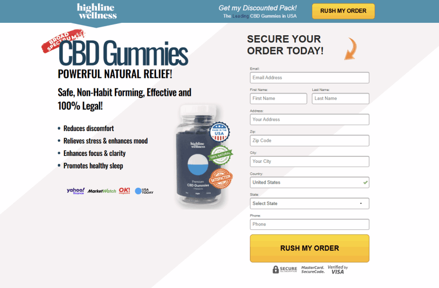 Life Support Labs CBD Gummies1 bottle